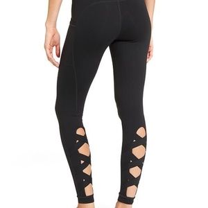 Athleta High Rise Cut Out Chaturanga Tights
